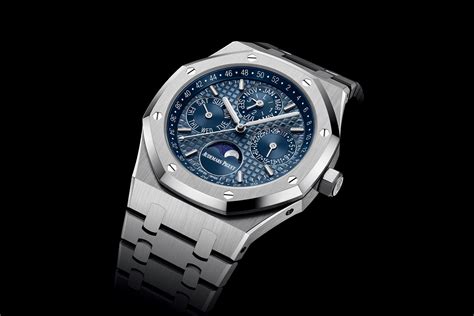 audemars piguet royal oak perpetual calendar blue dial|royal oak perpetual calendar price.